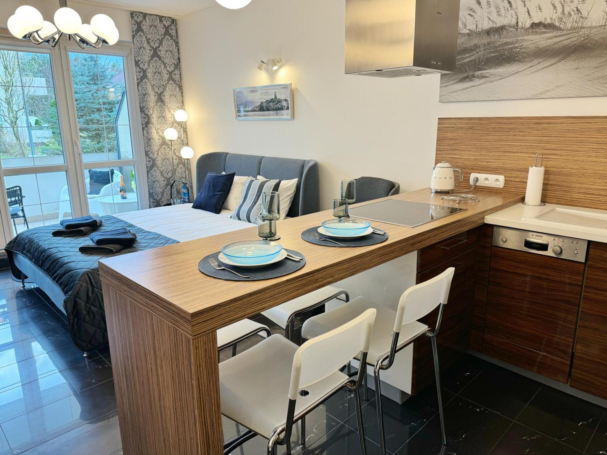 Baltic Apartament Studio Z Ogrodkiem Grzybowo Kolobrzeg Exterior foto