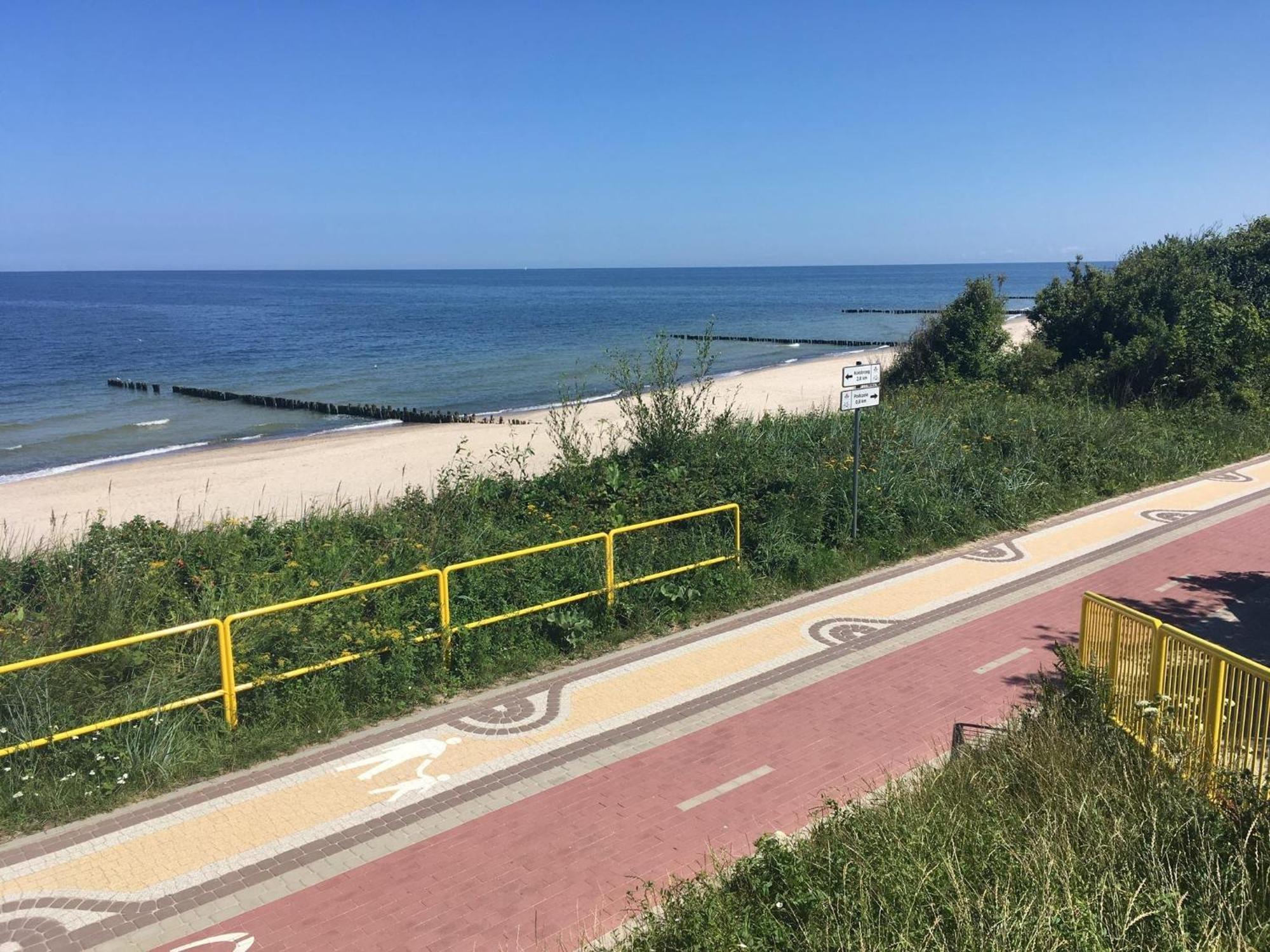 Baltic Apartament Studio Z Ogrodkiem Grzybowo Kolobrzeg Exterior foto
